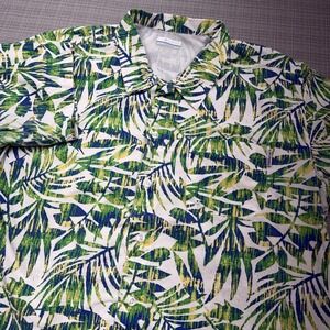 Columbia PFG Shirt Mens XL Multicolor Tropical Fish Short Sleeve Vented Fishing